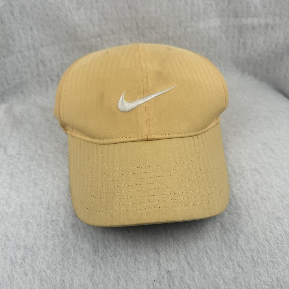 Nike Dri Fit Legacy91 Adult One Size Yellow Adjustable Strapback Golf Hat